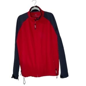 Storm tech Men's windbreaker jacket with BP oil logo NWOT large